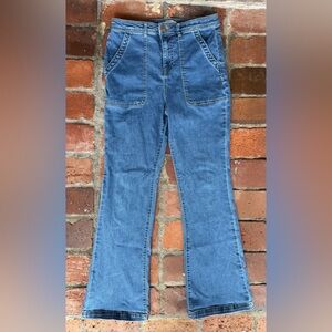 Knox Rose Blue Flare Jeans